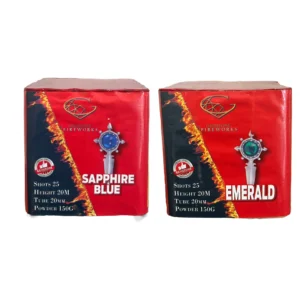 2 X COLOUR BLAST 25 SHOTS