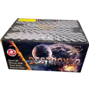 Destroyer 80 shot barrage