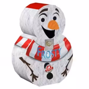 Frosty fountain snowman firework
