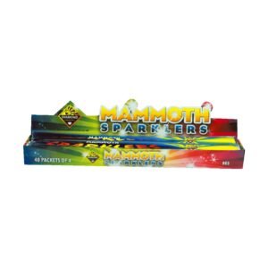 16 X MAMMOTH GOLD SPARKLERS