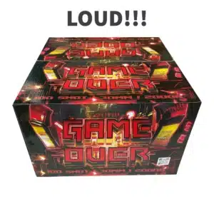 Game over 100 shots fireworks