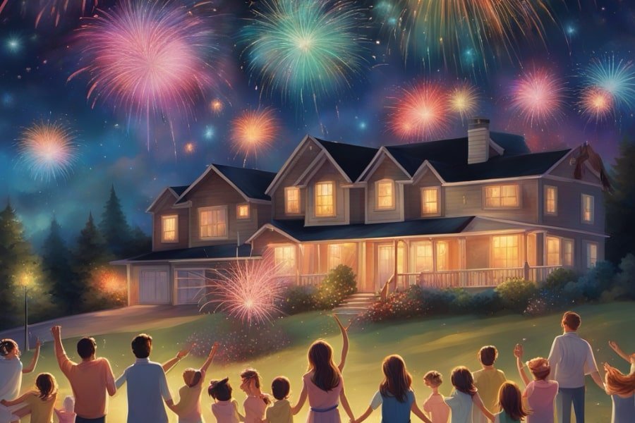fireworks and memories
