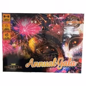 Annual Gala stunning compound firework spectacle