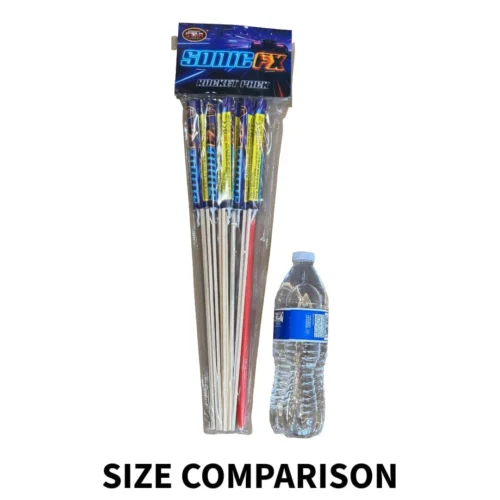 SONIC FX 10 ROCKETS PACK WITH A TUBE