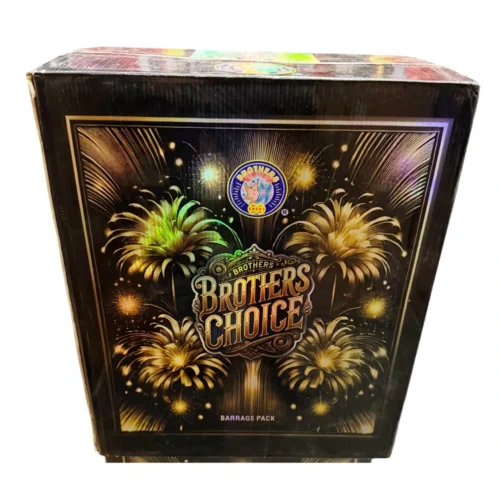 100 shot barrage pack by brothers pyrotechnics