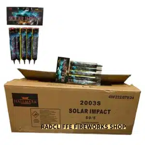 Solar impact x 50 roman candle pack