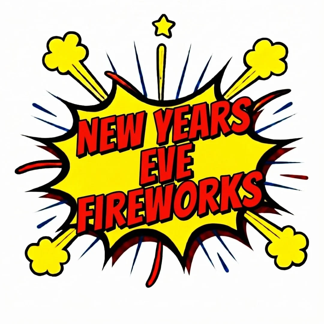 celebrate new years eve fireworks