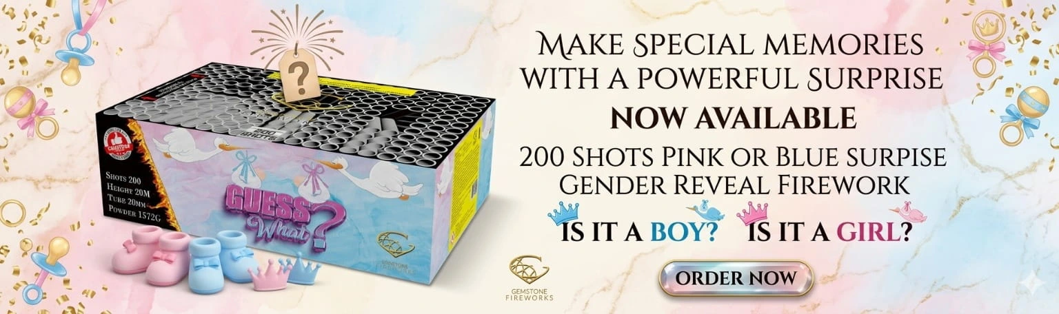 GENDER FIREWORKS Home 200 SHOTS FIREWORKS