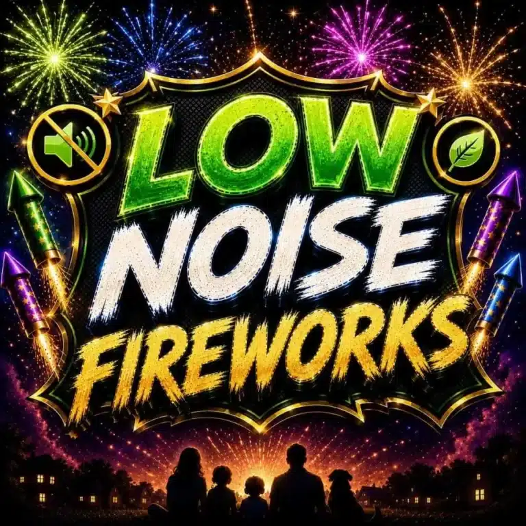 low noise fireworks at radcliffe