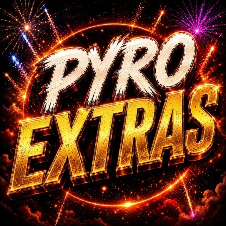 pyro extras at radcliffe fireworks shop