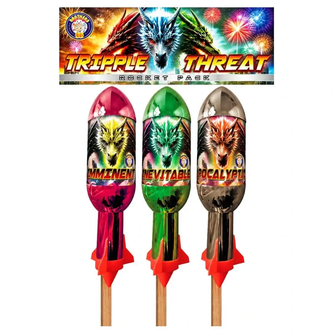 triple threat rockets by brothers