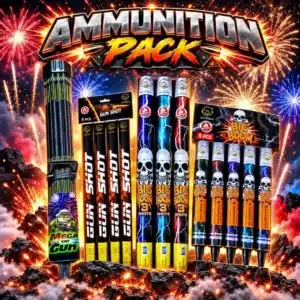 ammunition pack fireworks